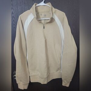 Xersion Men's Tan and Cream Sweatshirt